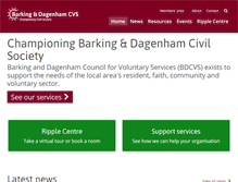 Tablet Screenshot of bdcvs.org.uk
